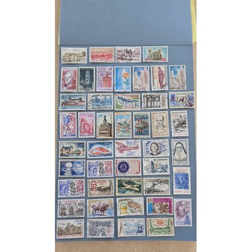 Lot 042 : 46 Timbres De France Oblitérés Tbe