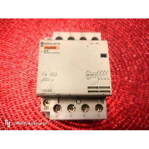 CONTACTEUR M.G Reference 15386 40A