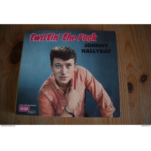 Johnny Hallyday Twistin The Rock Cd Repliqua Du Lp De 1962 Digipack