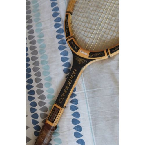Raquette De Tennis En Bois Wilson Conqueror