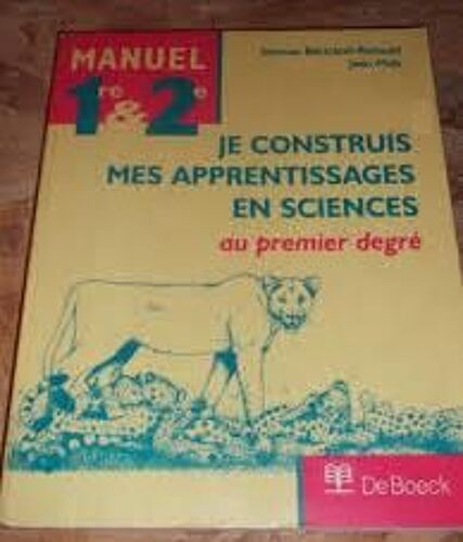 Je Construis Mes Apprentissages En Sciences Au Premier Degré