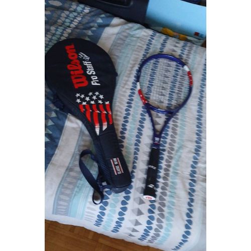 Raquette De Tennis Wilson Pro Staff Tour Classic Jim Courier Autograph
