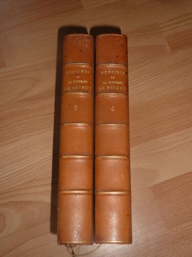 Mémoires De La Comtesse De Boigne Née D'osmond, Tomes 3 Et 4 Format Relié