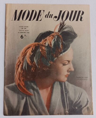 Mode Du Jour N° 109 - 22 Janvier 1948