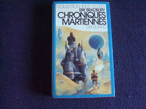 Chroniques Martiennes - Bradbury - Variantejaquette Couverture 1000 Soleils - Bilal