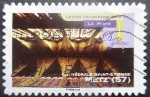 France Autoadhésif N°555 Cathédrale De Metz Oblitéré