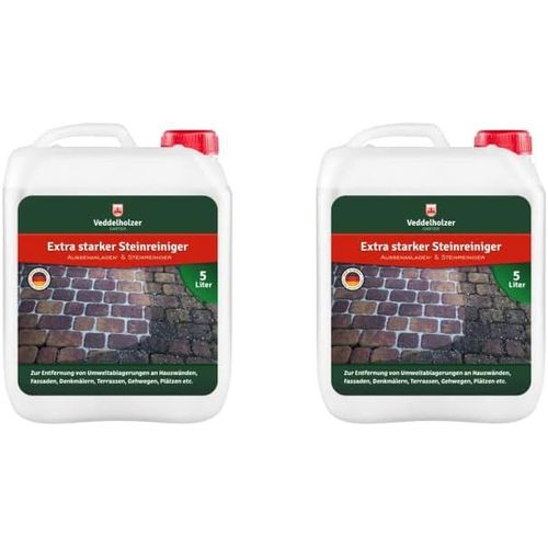 Désherbant Nettoyant Concentré Pour L'Extérieur Et Les Pierres - Sans Odeur, Effet Durable - Élimination Des Pousses Vertes Sur Les Chemins, Pavés 10l