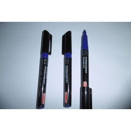 Marqueurs De Poche Permanent Pointe Ogive Bleu Reynolds 322 Lot De 3