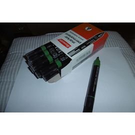 Marqueur Permanent Pointe Ogive Grande Contenance Vert Reynolds 222 Boite De 12