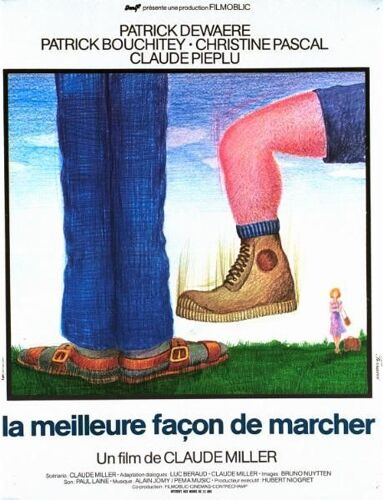 La Meilleure Facon De Marcher De Claude Miller - 1976 - Patrick Devaere - Christine Pascal - Affiche Cinéma Originale - 120 X 160 (Ferracci) ()