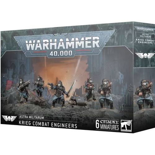 Warhammer 40,000 ( 40k ) : Astra Militarum - Krieg Combat Engineers 47-76