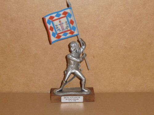Figurine Bonaparte Au Pont D'Arcole.15-Xi- 1796. Les Etains Du Prince