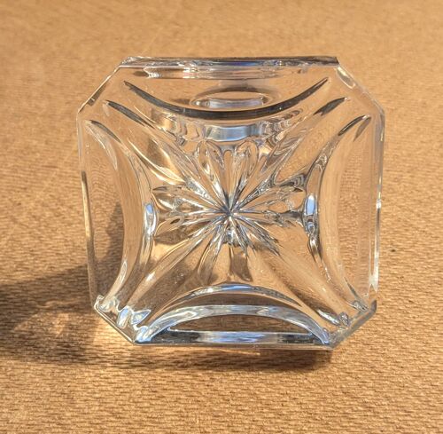 Bouchon Carré De Carafe En Cristal
