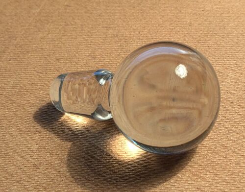 Bouchon Rond De Carafe En Verre