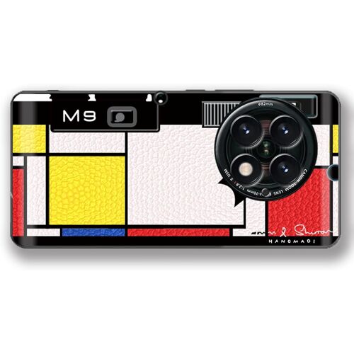 SJZG-Leica M9 Coque Pour Oneplus 13, Noir Étui De Silicone Antichoc, Protection De L'Appareil Photo,Mince Souple Tpu Bumper Housse