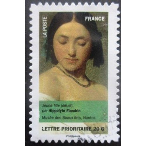 France Autoadhésif N°684 Tableau De Femme Oblitéré