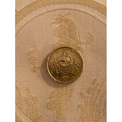 Pièce De 50 Centimes De 2002