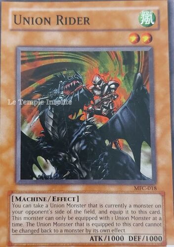 Carte Yu-Gi-Oh : Union Rider Mfc-018 (Version Anglaise)
