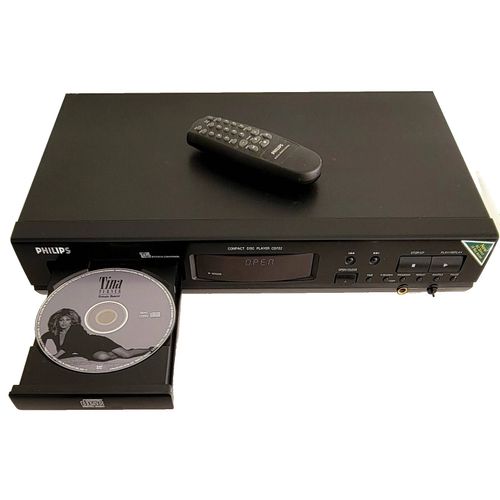 VINTAGE PHILIPS CD 721 LECTEUR CD HIFI - 1995 - BITCHECK DAC - TC -