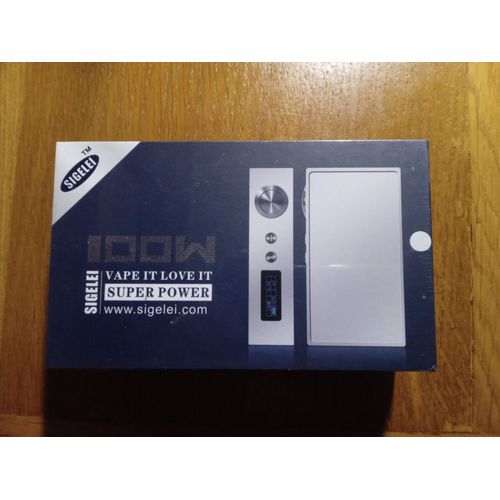 Box SIGELEÏ Super Power - 100W - Vape it love it - BLANC