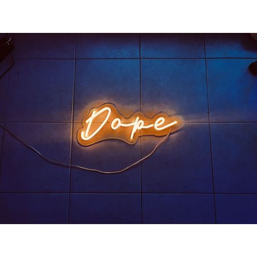 Néon Led “Dope” De Chez Lightmynéon – État Impeccable