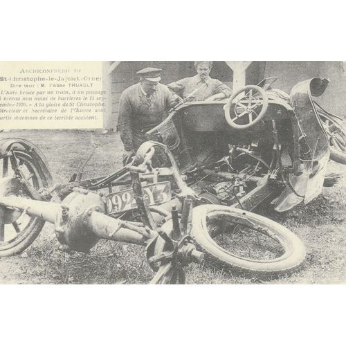 St Christophe-Le-Jajolet Accident D'Automobile