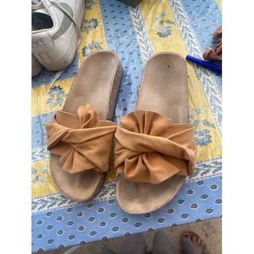 Claquette Camel 39 Femme