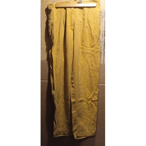 Pantalon Femme - &#34 Camaïeu &#34 - Ocre - Taille 42