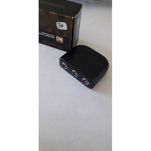 OLYMPUS OM TTL  auto multi CONNECTER electronic flash