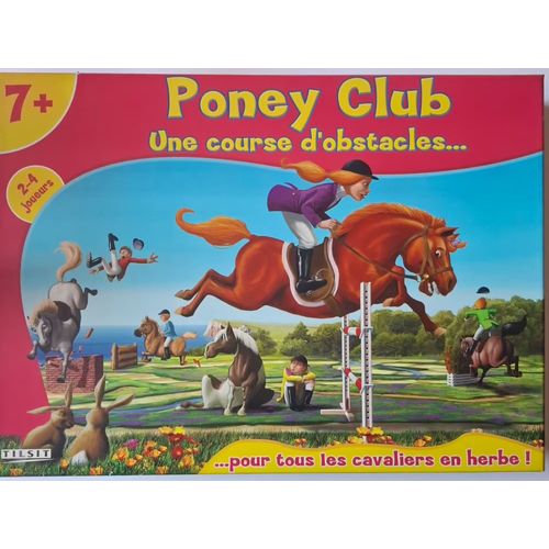 Poney Club - Une Course D'Obstacles Pour Tous Les Cavaliers En Herbe