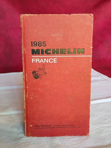 Guide Michelin Année 1985