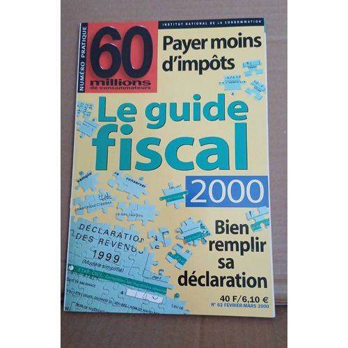 60 Millions De Consommateurs Pratique 62