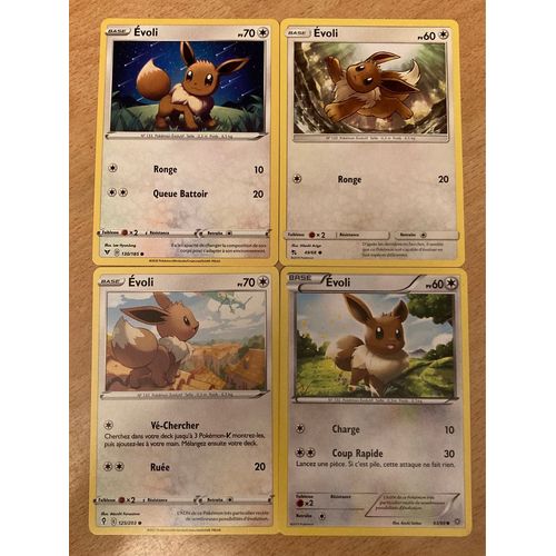 (2954) 4x Évoli (Pokemon) 