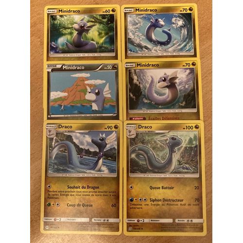 (2931) 4x Minidraco + 2x Draco (Pokemon) 