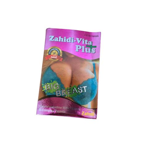 Zahidi Vita Plus Big Original Breast - Poitrine - Cyproheptadine With Vitamins B-Complex[2 Packs] 