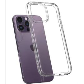 Coque Spigen Ultra Hybride pour iPhone 14 Pro Max - Transparente