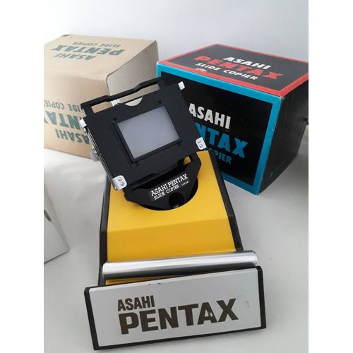 PENTAX SLIDE COPIER pour soufflet a vis 1 et 2 copieur de diapos