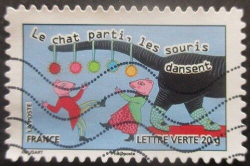 France Autoadhésif N°795 Sourire Oblitéré