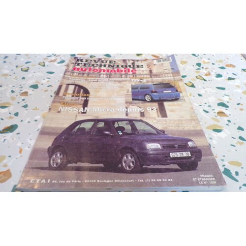 Rta Nissan Micra Depuis 93 N° 572