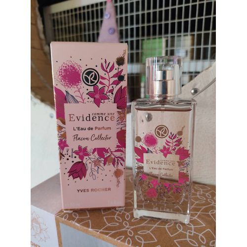 Yves Rocher Comme Une Évidence Flacon Collector Eau De Parfum Vaporisateur 50 Ml 