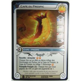 Cape Du Prespic (86/100) Dofus Collection Wakfu Holo