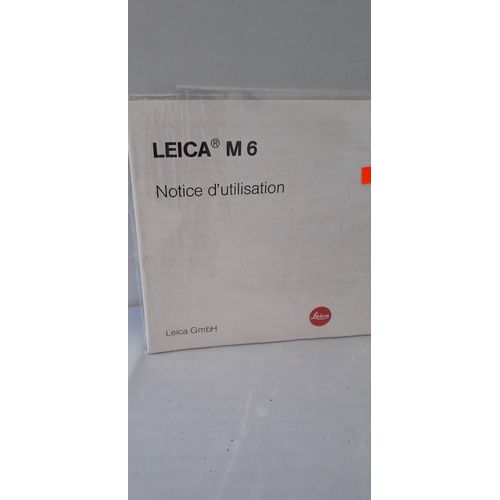 NOTICE LEICA M6