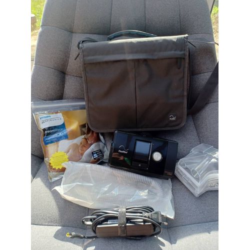 Appareil respiratoir resmed s10 airsense autoset traitement apnée du sommeil complet masque respironics taille S