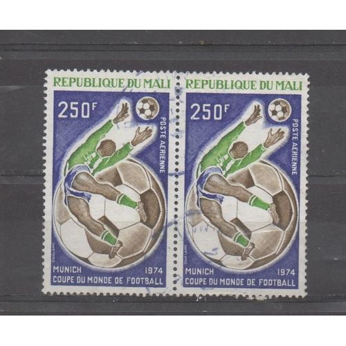 Mali Timbres Coupe Du Monde De Football 1974
