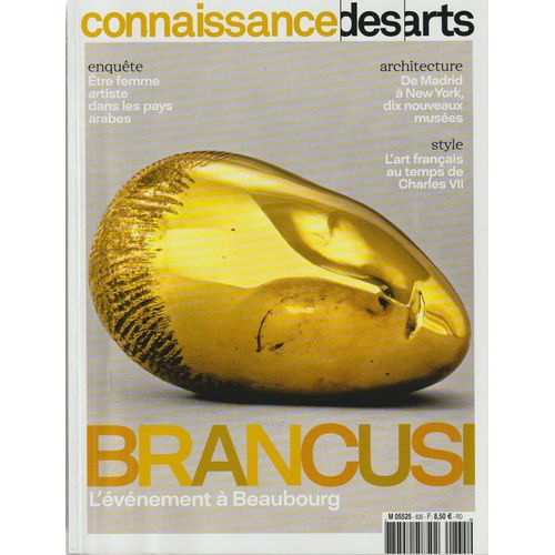 Connaissance Des Arts 835 Brancusi L'événement À Beaubourg