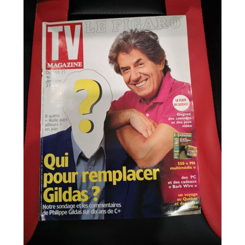 Tv Magazine Le Figaro N° 16384 Du 19/4/1997 Gildas