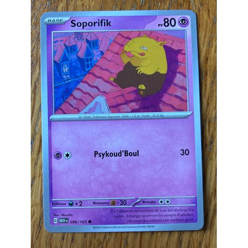 (1199) Soporifik 96/165 Pokemon 