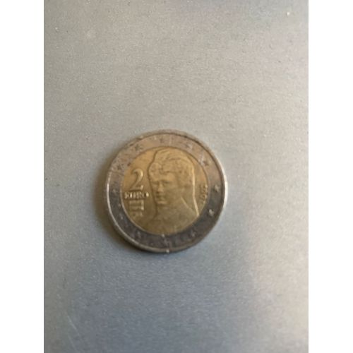 Pièce De 2 Euros De 2002 Autriche