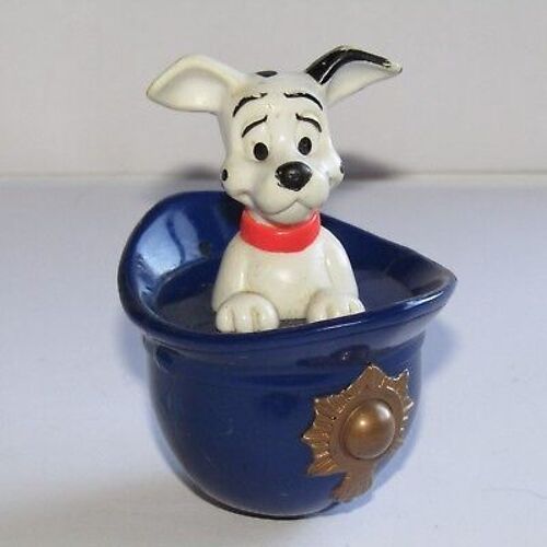 Figurine 101 Dalmatiens Chien Dans Casque De Policier