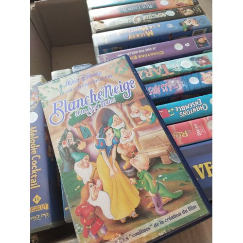 Vhs Disney Original Blanche Neige